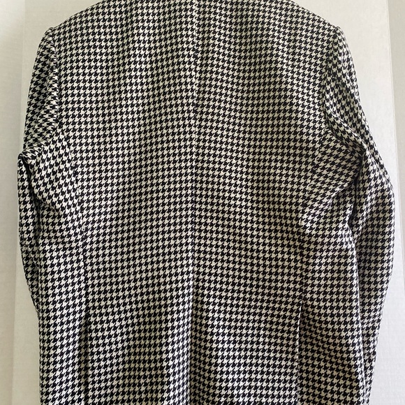 Houndstooth blazer tweed wool 80% - Picture 2 of 7